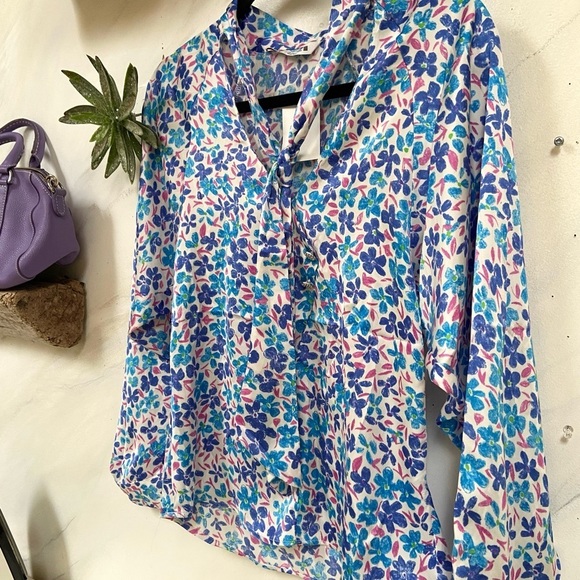 🆕tags ZARA Shabby chic blouse Xs - Picture 6 of 9